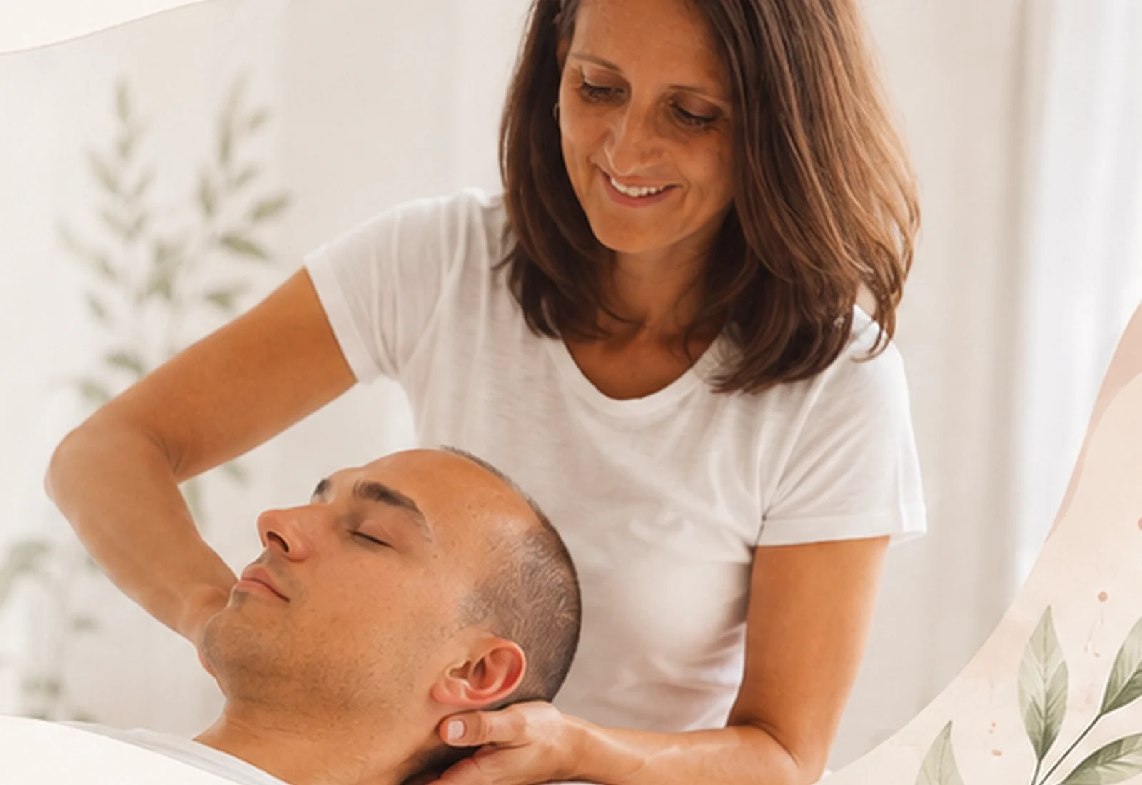 Achtsame Shiatsu-Behandlung